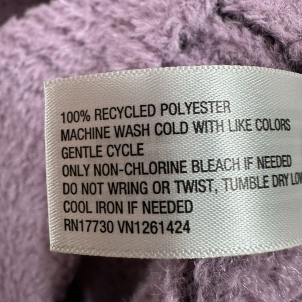 Wild Fable Off The Shoulder Fuzzy Sweater Dress 1X‎ Mini Purple Pastel NEW - Picture 8 of 8